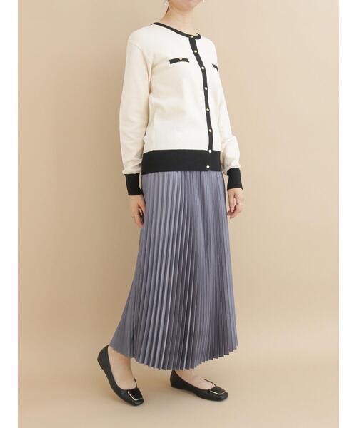 Te chichi（テチチ）の「スクエアパーツフラットシューズ（パンプス・レディース・ブラック/ブラウン/オレンジ・38/37）」の5枚目の写真