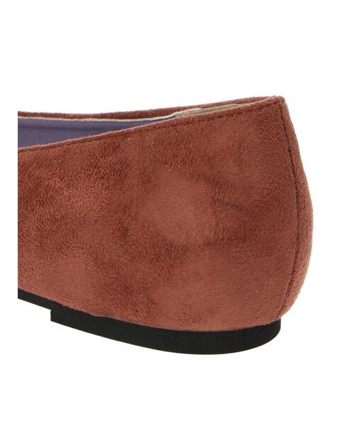 Te chichi（テチチ）の「スクエアパーツフラットシューズ（パンプス・レディース・ブラック/ブラウン/オレンジ・38/37）」の12枚目の写真