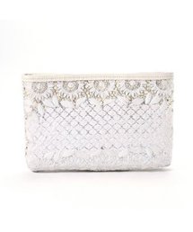 EDIT. FOR LULU | ◆FATIMA MOROCCO フラワー刺繍ビッククラッチ(クラッチバッグ)