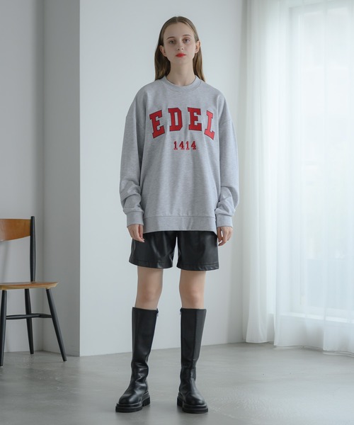 EDDEN ELLEN（エデンエレン）の「【EDDEN ELLEN】ロゴ刺繍スウェット（スウェット・メンズ・グレー/サックスブルー/イエロー/グリーン・SMALL/MEDIUM/LARGE/X-SMALL）」の19枚目の写真