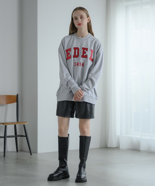 EDDEN ELLEN（エデンエレン）の「【EDDEN ELLEN】ロゴ刺繍スウェット（スウェット・メンズ・グレー/サックスブルー/イエロー/グリーン・SMALL/MEDIUM/LARGE/X-SMALL）」の21枚目の写真