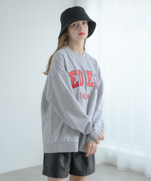 EDDEN ELLEN（エデンエレン）の「【EDDEN ELLEN】ロゴ刺繍スウェット（スウェット・メンズ・グレー/サックスブルー/イエロー/グリーン・SMALL/MEDIUM/LARGE/X-SMALL）」の14枚目の写真