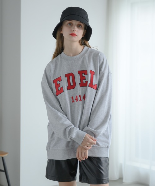 EDDEN ELLEN（エデンエレン）の「【EDDEN ELLEN】ロゴ刺繍スウェット（スウェット・メンズ・グレー/サックスブルー/イエロー/グリーン・SMALL/MEDIUM/LARGE/X-SMALL）」の15枚目の写真