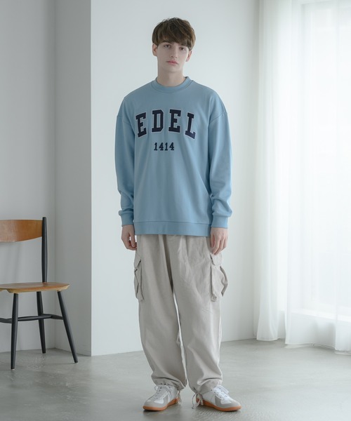 EDDEN ELLEN】ロゴ刺繍スウェット（スウェット）｜EDDEN ELLEN