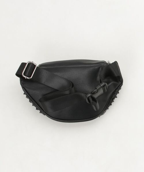 BLACK JACKALL CROWN(ブラックジャッカルクラウン)の「BLACK JACKALL CROWN スタッズ デコレーション ボディバッグ ミニショルダーバッグ(ボディバッグ/ウエストポーチ・メンズ・ブラック・FREE)」の6枚目の写真