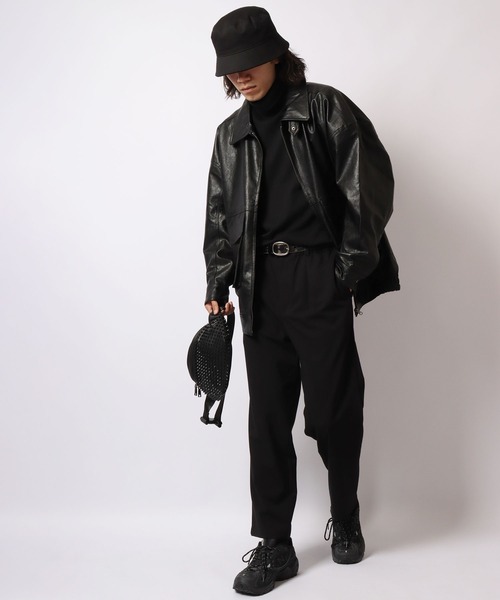 BLACK JACKALL CROWN(ブラックジャッカルクラウン)の「BLACK JACKALL CROWN スタッズ デコレーション ボディバッグ ミニショルダーバッグ(ボディバッグ/ウエストポーチ・メンズ・ブラック・FREE)」の14枚目の写真