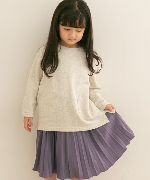 URBAN RESEARCH DOORS（アーバンリサーチドアーズ）の「ポケット付き裏毛スウェット(KIDS)（スウェット・キッズ・ブルー/オートミール・120/105/135）」の5枚目の写真