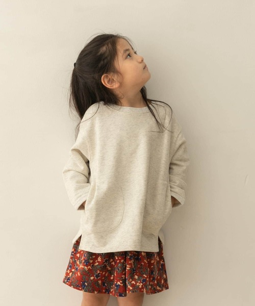 URBAN RESEARCH DOORS（アーバンリサーチドアーズ）の「ポケット付き裏毛スウェット(KIDS)（スウェット・キッズ・ブルー/オートミール・120/105/135）」の10枚目の写真
