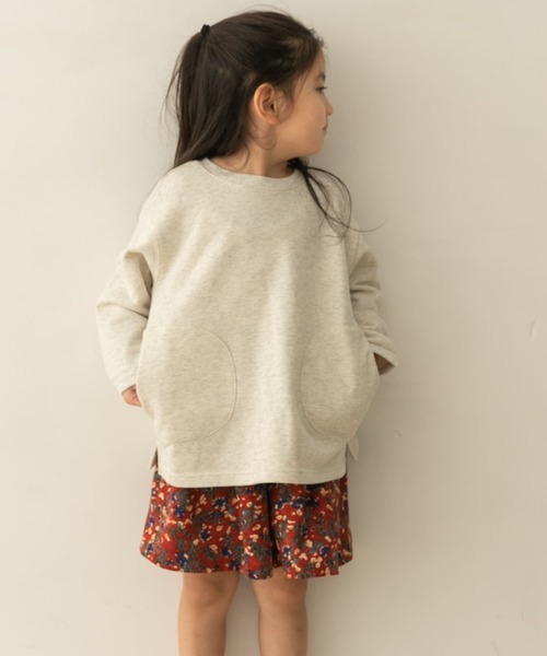 URBAN RESEARCH DOORS（アーバンリサーチドアーズ）の「ポケット付き裏毛スウェット(KIDS)（スウェット・キッズ・ブルー/オートミール・120/105/135）」の12枚目の写真