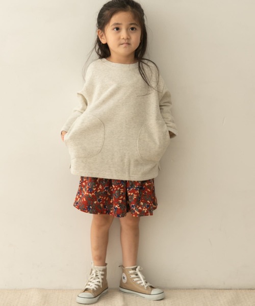 URBAN RESEARCH DOORS（アーバンリサーチドアーズ）の「ポケット付き裏毛スウェット(KIDS)（スウェット・キッズ・ブルー/オートミール・120/105/135）」の7枚目の写真