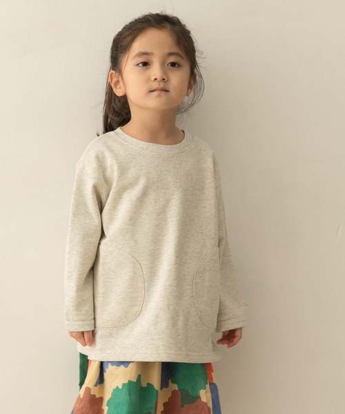 URBAN RESEARCH DOORS（アーバンリサーチドアーズ）の「ポケット付き裏毛スウェット(KIDS)（スウェット・キッズ・ブルー/オートミール・120/105/135）」の17枚目の写真