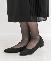 CARETTE（カレット）の「フラットヒールの布製フォーマルパンプス【Ｓサイズ　22.5CM】【喪服用】（パンプス）」
