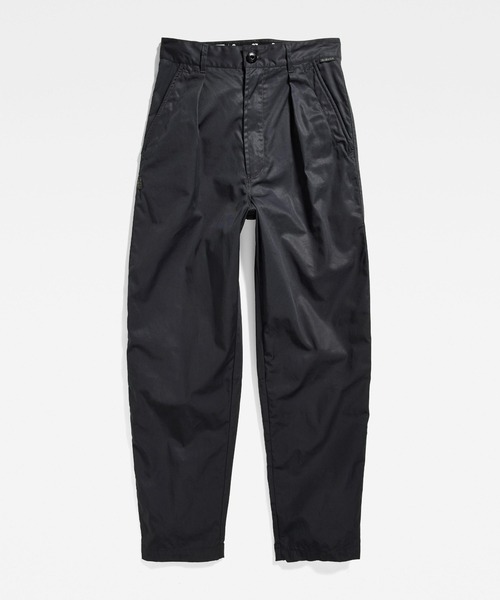G-STAR(ジースター)の「PLEATED HIGH WAIST CHINO/ハイウエストチノ(チノパンツ・レディース・ブラック系その他/ダークオリーブ・27inch/26inch/25inch/24inch)」の7枚目の写真