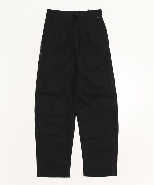 G-STAR(ジースター)の「PLEATED HIGH WAIST CHINO/ハイウエストチノ(チノパンツ・レディース・ブラック系その他/ダークオリーブ・27inch/26inch/25inch/24inch)」の14枚目の写真