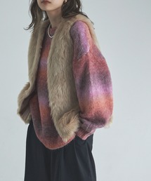 フェイクファーマタギベスト