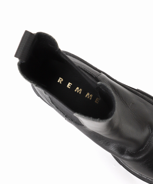 REMME（レメ）の「≪追加≫【REMME /レメ】サイドゴアブーツ（ブーツ・レディース・ブラック/ホワイト・36/37/38）」の22枚目の写真