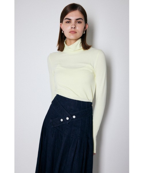 MOUSSY（マウジー）の「LONG SLEEVE JERSEY トップス（Tシャツ/カットソー・レディース・オフホワイト/ブルー/グリーン/ライトイエロー・FREE）」の11枚目の写真