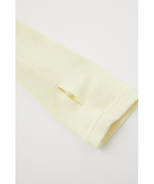 MOUSSY（マウジー）の「LONG SLEEVE JERSEY トップス（Tシャツ/カットソー・レディース・オフホワイト/ブルー/グリーン/ライトイエロー・FREE）」の6枚目の写真