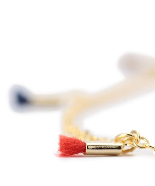 BEAUTY&YOUTH UNITED ARROWS（ビューティーアンドユースユナイテッドアローズ）の「BYSFN マルチカラー ミニタッセル ロングネックレス◆（ネックレス・レディース・その他1・フリー）」の3枚目の写真