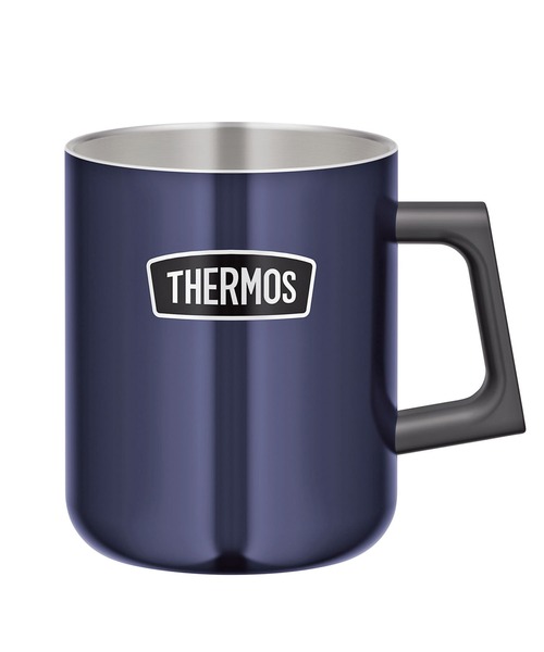 ROOPTOKYO(ループトウキョウ)の「THERMOS/サーモス 真空断熱マグカップ コップ ステンレスカップ(グラス/マグカップ/タンブラー・メンズ・ネイビー/シルバー・ONE SIZE)」の1枚目の写真