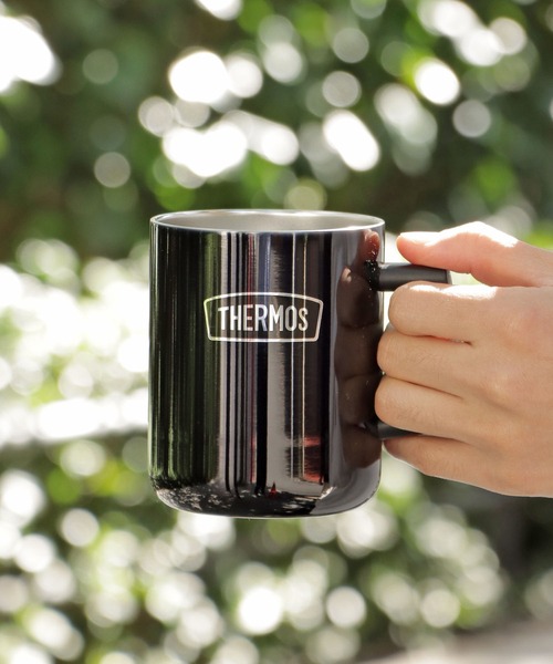 ROOPTOKYO(ループトウキョウ)の「THERMOS/サーモス 真空断熱マグカップ コップ ステンレスカップ(グラス/マグカップ/タンブラー・メンズ・ネイビー/シルバー・ONE SIZE)」の15枚目の写真