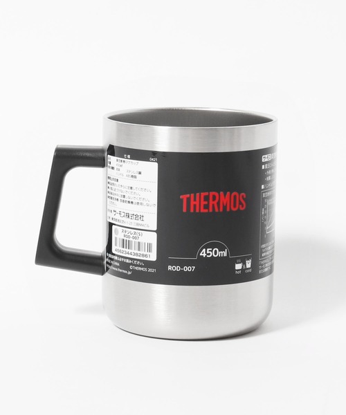 ROOPTOKYO(ループトウキョウ)の「THERMOS/サーモス 真空断熱マグカップ コップ ステンレスカップ(グラス/マグカップ/タンブラー・メンズ・ネイビー/シルバー・ONE SIZE)」の4枚目の写真