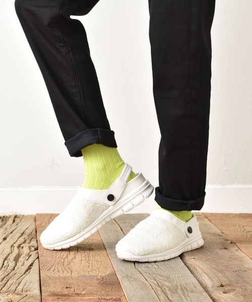 SVEC（シュベック）の「ボア サボサンダル（サンダル・レディース・ブラウン/ホワイト/ブラック・35/36/37/38/39/40/41/42/43/44/45）」の20枚目の写真