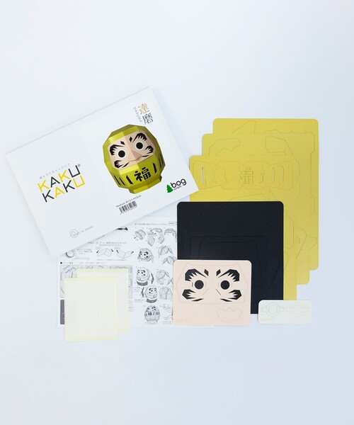 bog craft（ボグクラフト）の「bog craft / KAKU KAKU 福 だるま 中（インテリア雑貨・レディース・レッド/ゴールド・ONE SIZE）」の13枚目の写真