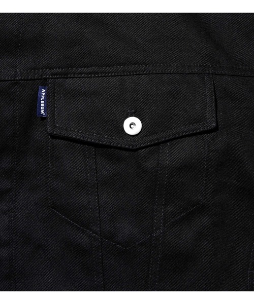 APPLEBUM(アップルバム)の「Loose Color Jacket(デニムジャケット・メンズ・ライトブルー/ブラウン/ブラック・LARGE/X-LARGE/MEDIUM)」の11枚目の写真