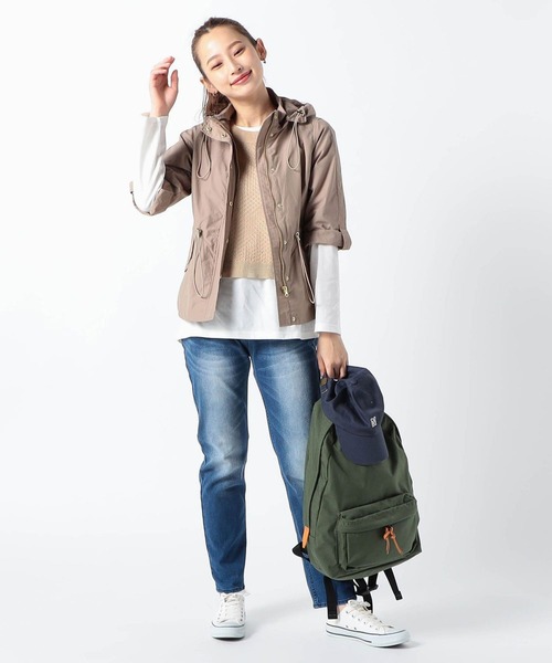 Grand PARK(グランドパーク)の「【セットアイテム】ニットベスト&長袖カットソー(アンサンブル・レディース・ライトブルー/ライトグリーン/ベージュ・FREE)」の19枚目の写真