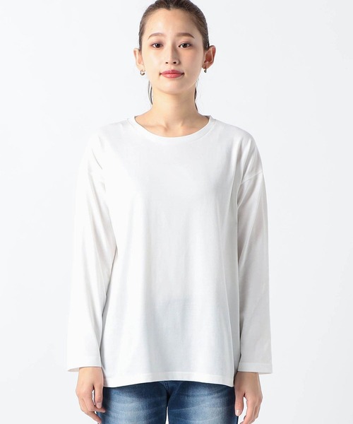 Grand PARK(グランドパーク)の「【セットアイテム】ニットベスト&長袖カットソー(アンサンブル・レディース・ライトブルー/ライトグリーン/ベージュ・FREE)」の9枚目の写真