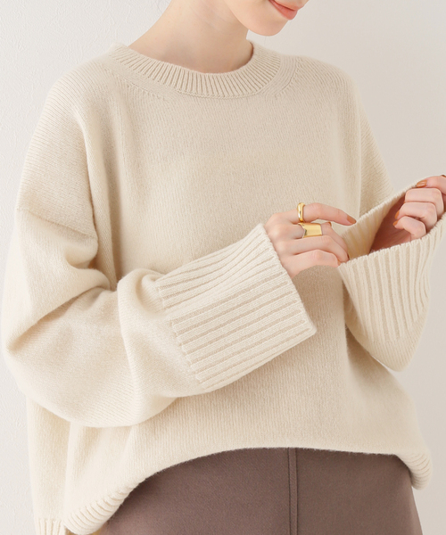 Spick & Span（スピックアンドスパン）の「ウールカシミヤクルーネック