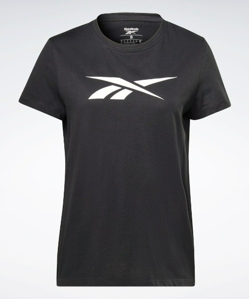 Reebok（リーボック）の「グラフィック Tシャツ / TE Graphic Tee - Vector（Tシャツ/カットソー・レディース・ブラック・X-SMALL/MEDIUM/X-LARGE/LARGE/SMALL）」の3枚目の写真