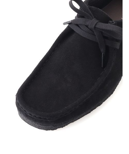 Clarks(クラークス)の「【Clarks】26155519 Wallabee(スニーカー・メンズ・ブラック・26.5cm/27cm/27.5cm/28cm/28.5cm)」の2枚目の写真