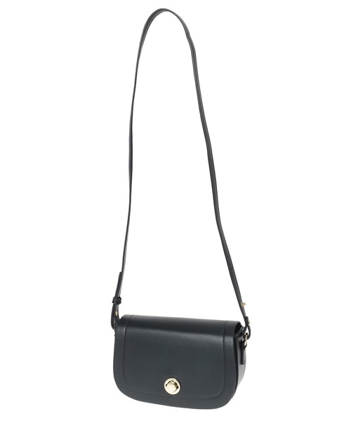 Edit Sheen（エディットシーン）の「シンプルフラップラウンドショルダー（ショルダーバッグ・レディース・ブラック/キャメル・FREE）」の12枚目の写真