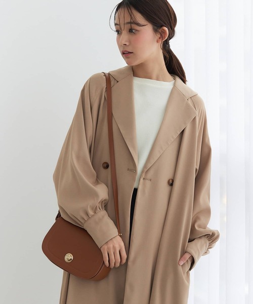 Edit Sheen（エディットシーン）の「シンプルフラップラウンドショルダー（ショルダーバッグ・レディース・ブラック/キャメル・FREE）」の15枚目の写真