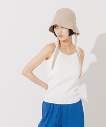 カップイン アメスリ ニット タンクトップ