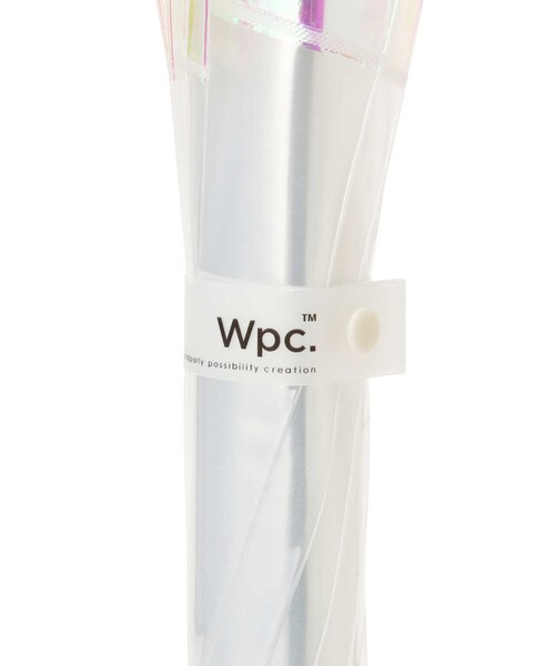 NATURAL BEAUTY BASIC（ナチュラルビューティーベーシック）の「バードケージオーロラアンブレラ（長傘・レディース・オフホワイト・ﾌﾘ-）」の3枚目の写真