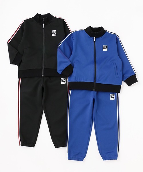 XLARGE KIDS(エクストララージキッズ)の「ライントラックジャケット(ジャージ・キッズ・ブルー/ブラック・110cm/100cm/90cm/130cm/140cm/120cm)」の9枚目の写真