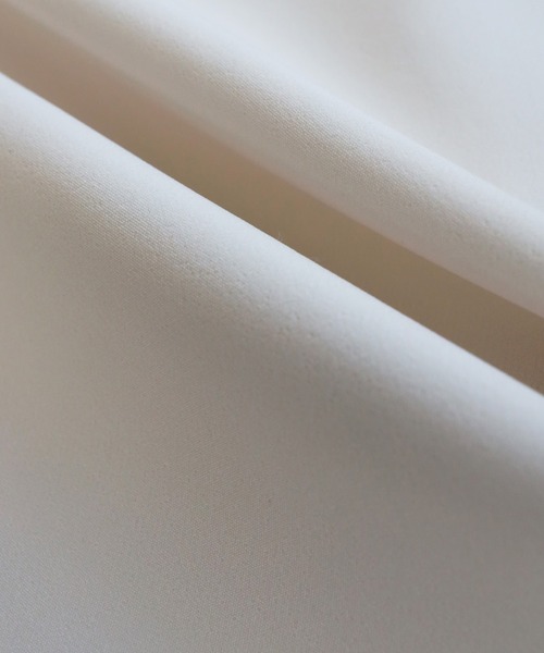 Bonjour Sagan（ボンジュールサガン）の「Vネックプルオーバーベスト（ベスト・レディース・ブラック/アイボリー・FREE）」の8枚目の写真