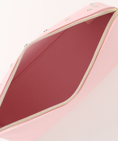 Ted Baker（テッドベーカー）の「STUDELA ハート スタッズ トラベルポーチ(Lサイズ)（ポーチ・レディース・ピンク系その他・O/S）」の4枚目の写真