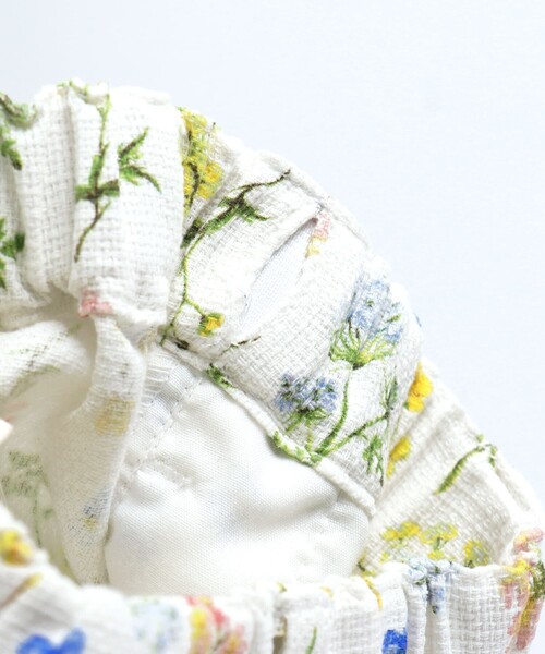 BRANSHES（ブランシェス）の「【爽パン / 綿100％】無地/ボタニカル柄/大花柄/レモン柄パナマ織りショートパンツ（その他パンツ・キッズ・その他/オフホワイト/サックスブルー/グリーン/アイボリー/ブラック/オレンジ/ピンク・150/130/110/100/140/120/160/90）」の22枚目の写真