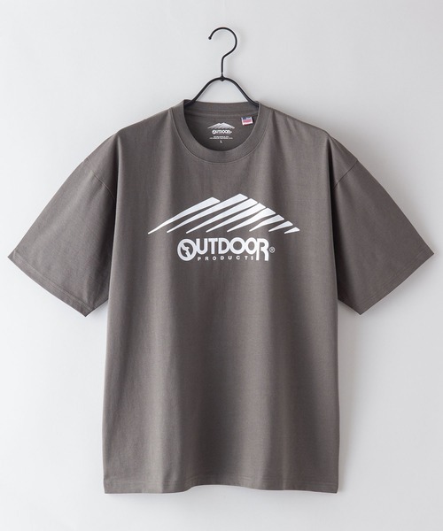 OUTDOOR PRODUCTS(アウトドアプロダクツ)の「【OUTDOOR PRODUCTS/アウトドアプロダクツ】USAコットン ロゴプリント ビッグシルエット Tシャツ(Tシャツ/カットソー・メンズ・チャコールグレー/カーキ/ブラック/ブルー系その他/ホワイト/ブラウン・MEDIUM/LARGE/X-LARGE)」の11枚目の写真