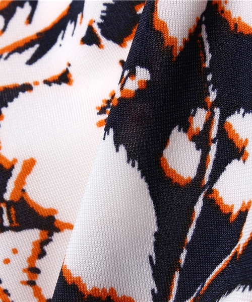 AZUL by moussy（アズールバイマウジー）の「エスパンディアロハ柄ZIPゆるタンク（タンクトップ・レディース・ホワイト系その他/ダークネイビー・LARGE/SMALL/MEDIUM）」の6枚目の写真