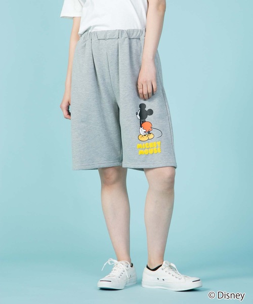 Disney（ディズニー）の「【OUTDOOR PRODUCTS/アウトドアプロダクツ】【DISNEY/ディズニー】 【MICKEY MOUSE/ミッキーマウス】別注 ミニ裏毛 スウェット　ショートパンツ（その他パンツ・メンズ・ブラック/杢グレー・MEDIUM/LARGE/SMALL/X-LARGE）」の18枚目の写真