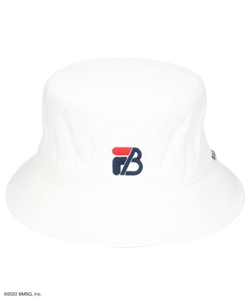 FILA（フィラ）の「FILA  SS23 BE:FIRST HAT（ハット・メンズ・ホワイト/ベージュ/ブラック・58cm）」の6枚目の写真