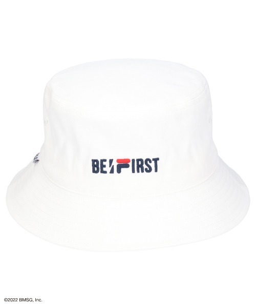 FILA（フィラ）の「FILA  SS23 BE:FIRST HAT（ハット・メンズ・ホワイト/ベージュ/ブラック・58cm）」の7枚目の写真