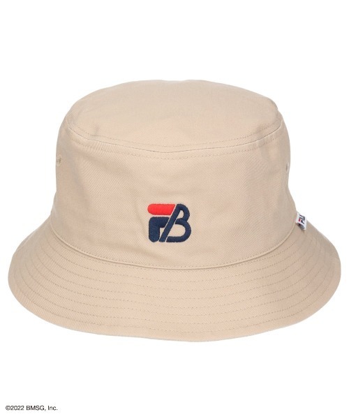 FILA（フィラ）の「FILA  SS23 BE:FIRST HAT（ハット・メンズ・ホワイト/ベージュ/ブラック・58cm）」の10枚目の写真