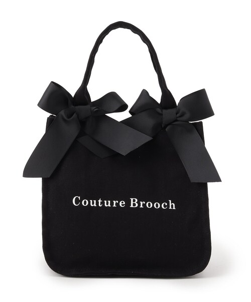 couture brooch（クチュールブローチ）の「ミニトートバッグ（トートバッグ・レディース・アイボリー/ブラック/ピンク系・00）」の5枚目の写真