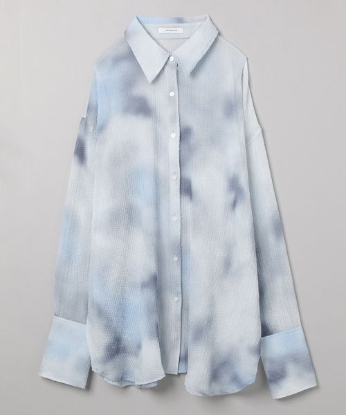 メルべページ JEANASIS（ジーナシス）の「ボカシエンボスシアーシャツ/198846